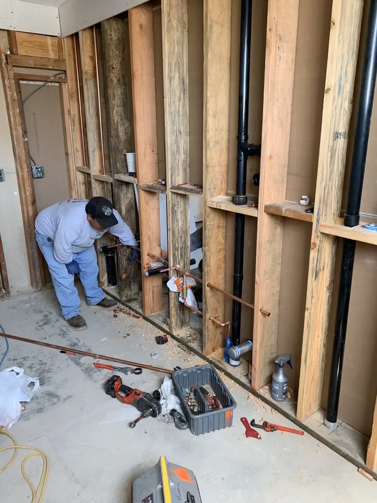 Commercial rough-in plumbing for Gas Line Repair in Da Costa